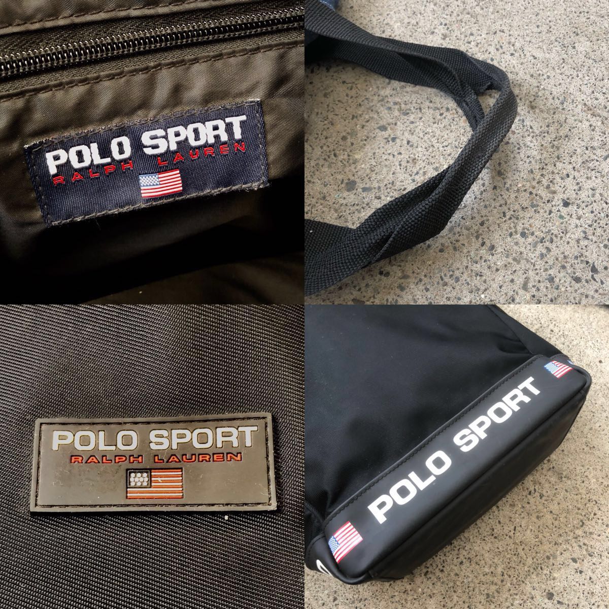 90s POLO SPORT ポロスポーツ トート バッグ ラルフローレン 90年代 