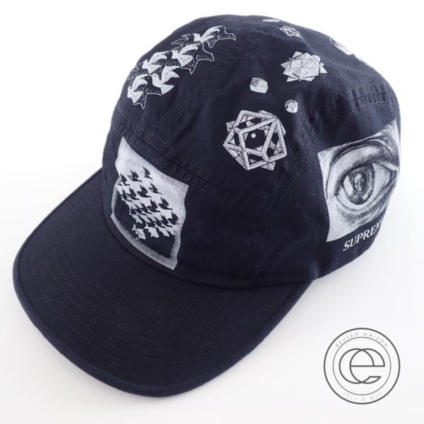 新品，大得価 17SS Supreme シュプリーム M.C. Escher Camp Cap マウリッツ コルネリス エッシャー キャンプキャップ ブラック(帽子)｜売買されたオークション情報、yahooの商品情報をアーカイブ公開 - オークファン 服飾小物