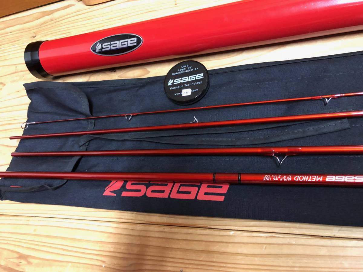 定番人気，送料無料 SAGE METHOD セージ メソッド スイッチロッド 6119-4 極(フライロッド)｜売買されたオークション情報、yahooの商品情報をアーカイブ公開 - オークファン フライロッド