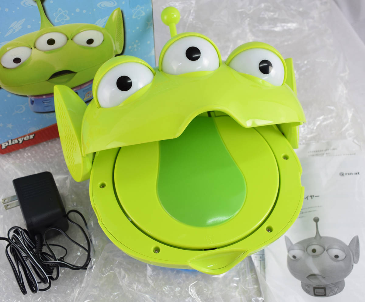 ディズニー リトルグリーンメン ラジオ CD プレーヤー エイリアン