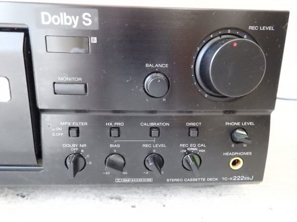 TC-K222ESJ SONY カセットデッキ - ソニー | ESシリーズ ステレオ