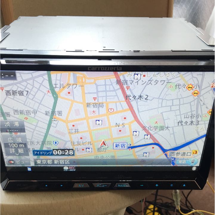 カロッツェリア AVIC-ZH77 ETC付き カロッツェリアナビAVIC-ZH77です