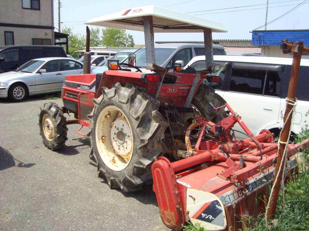 ヤンマーAF645 YANMAR ヤンマー FX28D 4WD パワーステアリング 28馬力 