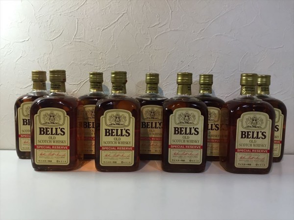 009【古酒・未開栓】BELL'S ベルズ オールド スコッチ ウイスキー 計9