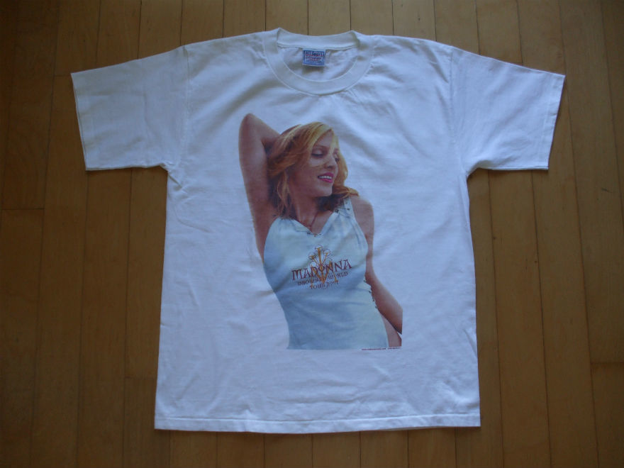 MADONNA マドンナ 2001 ツアー Tシャツ nirvana red hot chili peppers