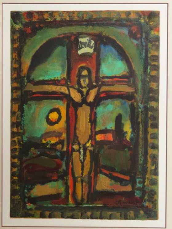 ジョルジュ・ルオー 【Georges Rouaul】 リトグラフ 版画 絵画
