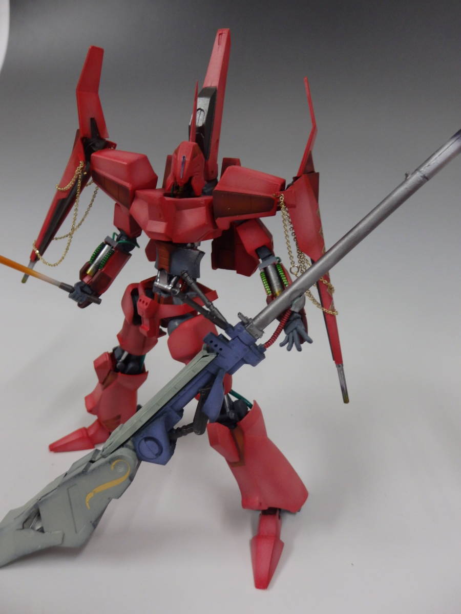 エルガイム　ヌーディルデザート　1/144 完成品 ヌーベルディザード 旧キット 1/144 塗装済 完成品 エルガイム(重戦機