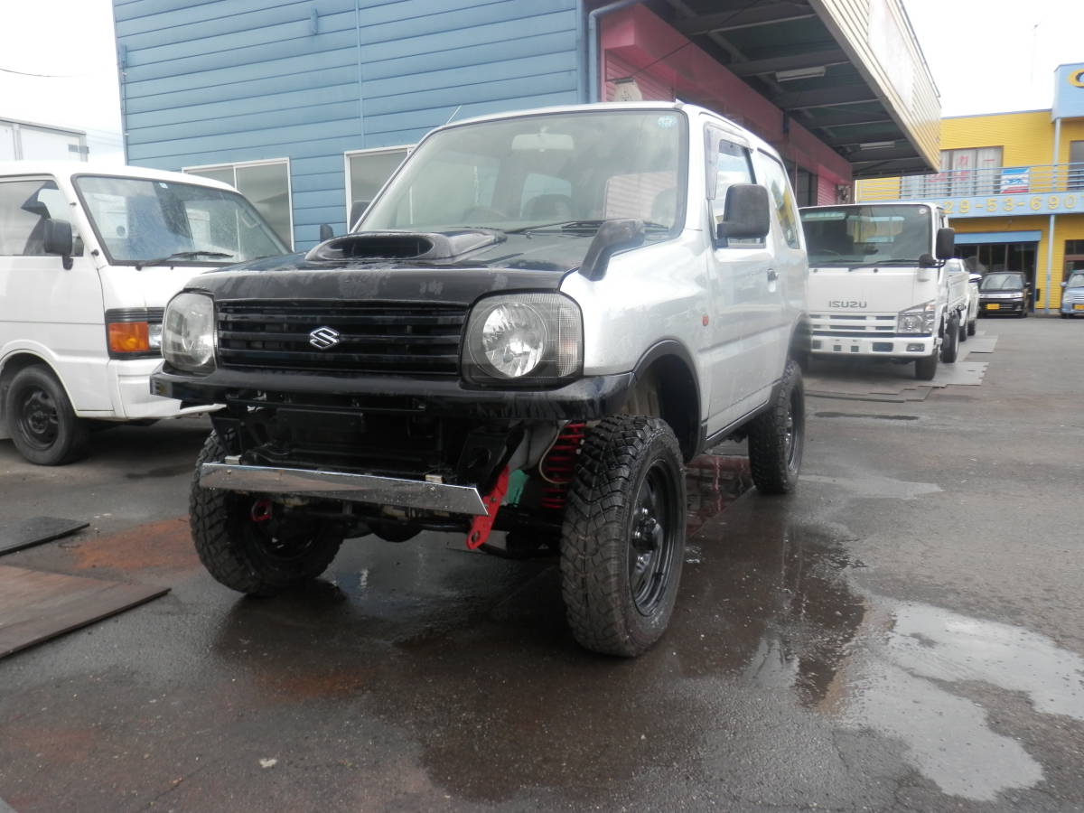 スズキ ジムニー 改造 ジムニーハイリフト公認 4WD 程度良 諸経費込 