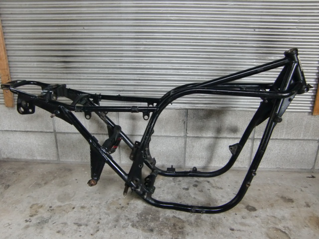 当時物 Z1 純正 Z2 検) フレーム Z1000A 書類無し 0 K1609 検 番号無し