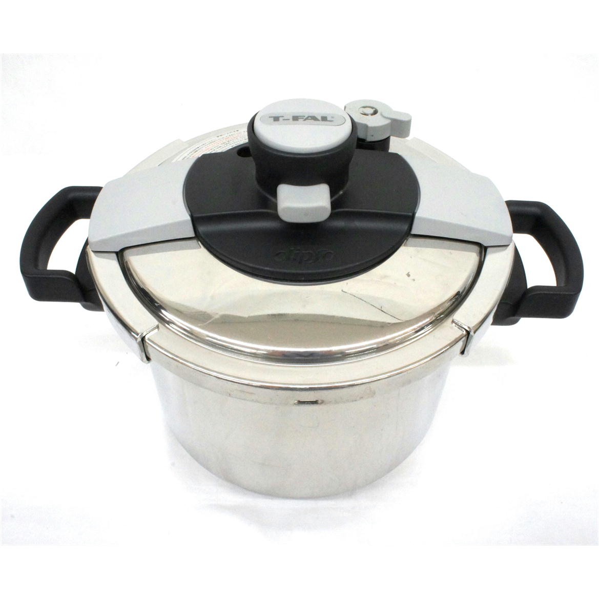 Diffusal 1円スタート T-fal ティファール Clipso DIFFUSAL クリプソ 圧力鍋 両手鍋 6L IH対応 ワンタッチ開閉 4 6人用 ...