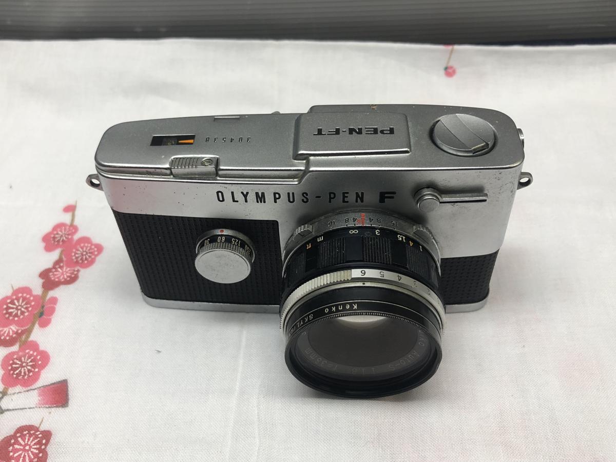 OLYMPUS カメラ PEN-FT zuiko auto-s 1:1.8 f=38mm 5/24① フィルム