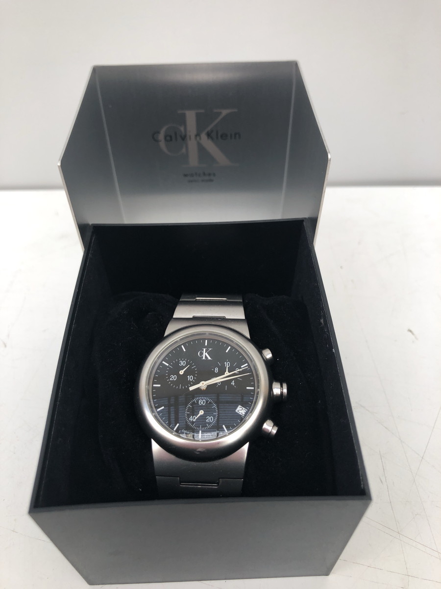 S-339 Calvin Klein メンズ 腕時計 クロノグラフ CK K18171 ,S-339 