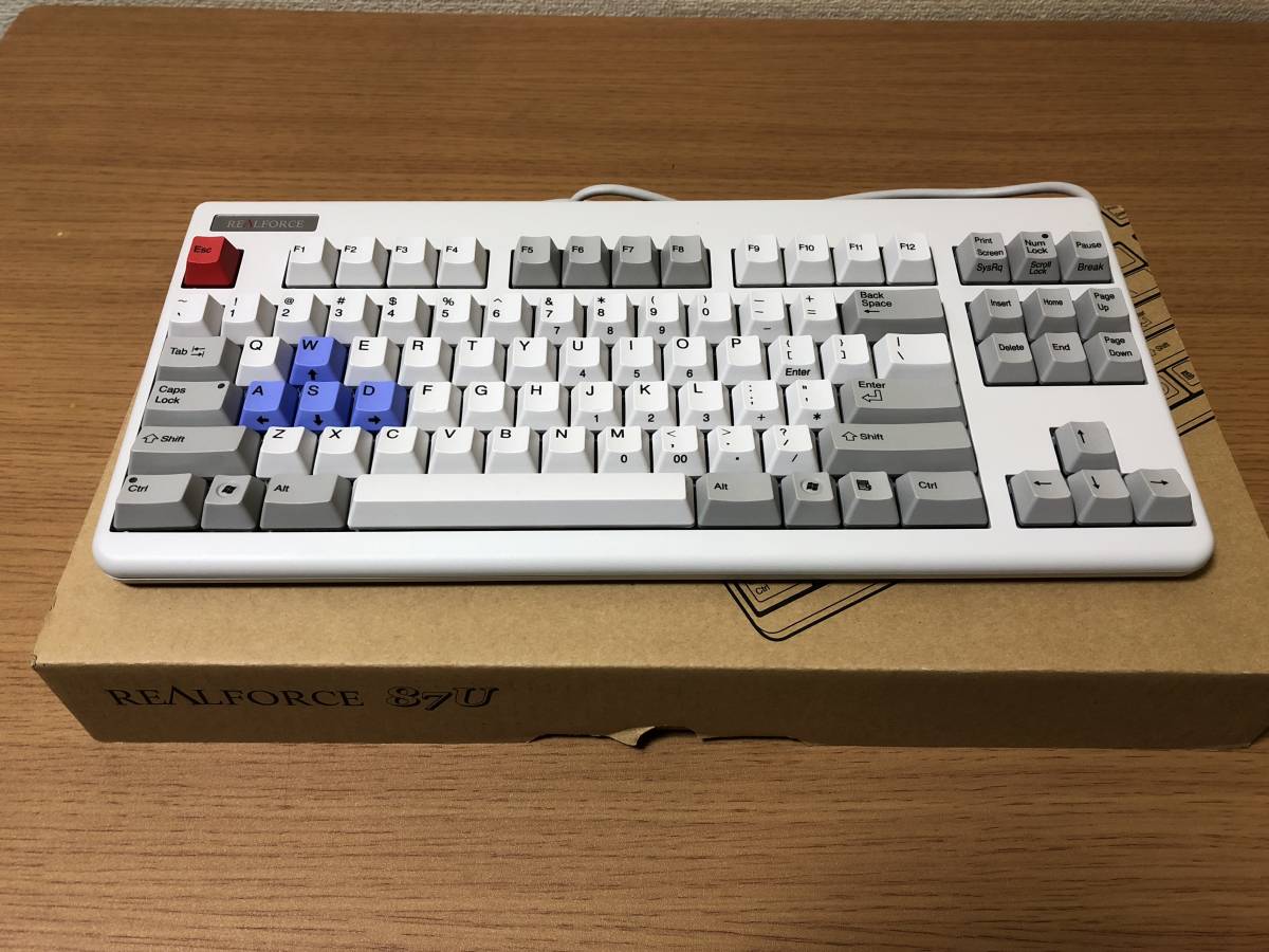 REALFORCE SE070S 東プレ 静音モデル - 87USW 英語配列 メルカリ 87UB