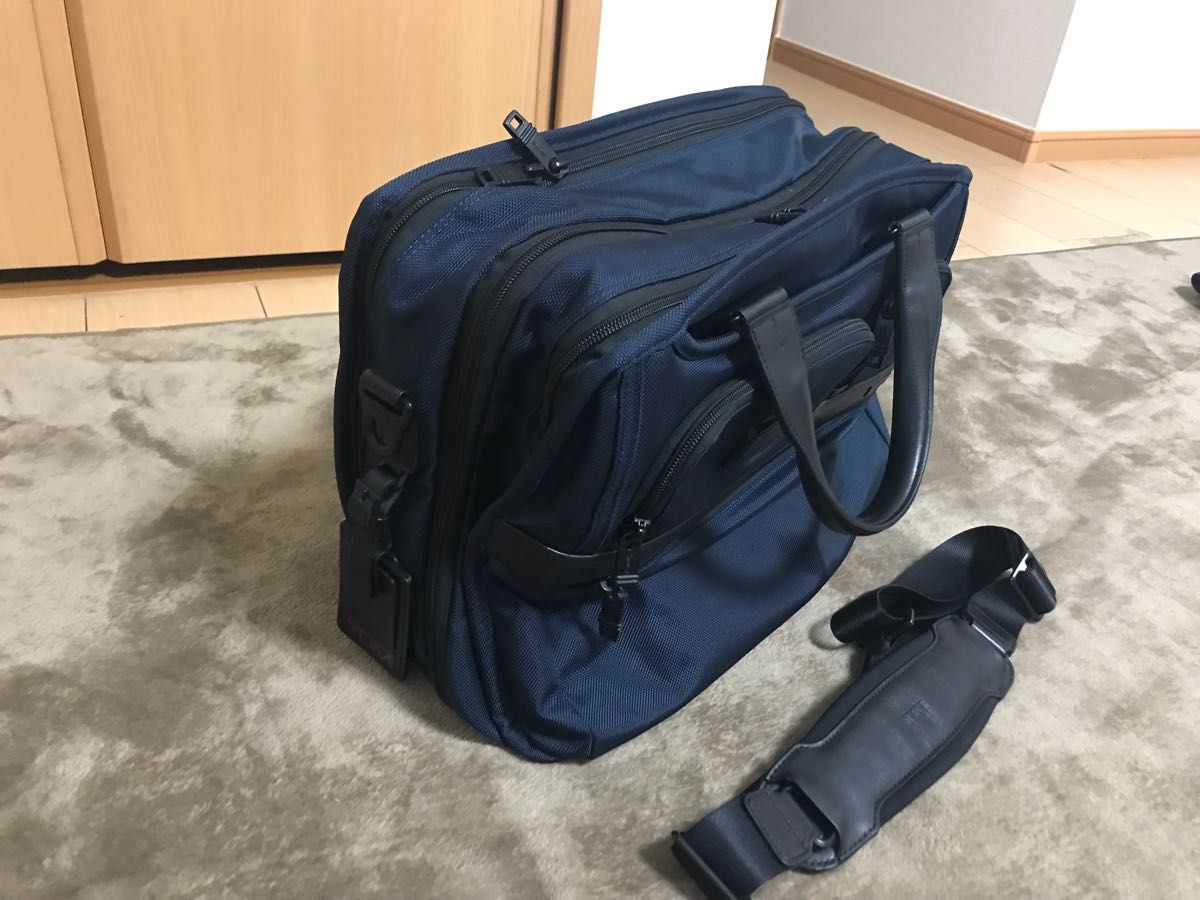 美品】TUMI SHIPS別注 26141 エクスパンダブルオーガナイザー