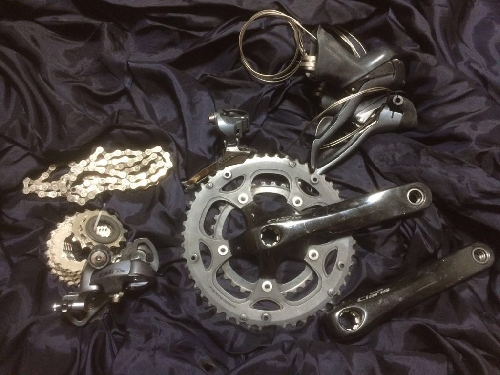 シマノ クラリス Claris 2400系 SHIMANO コンポーネントセット 通勤