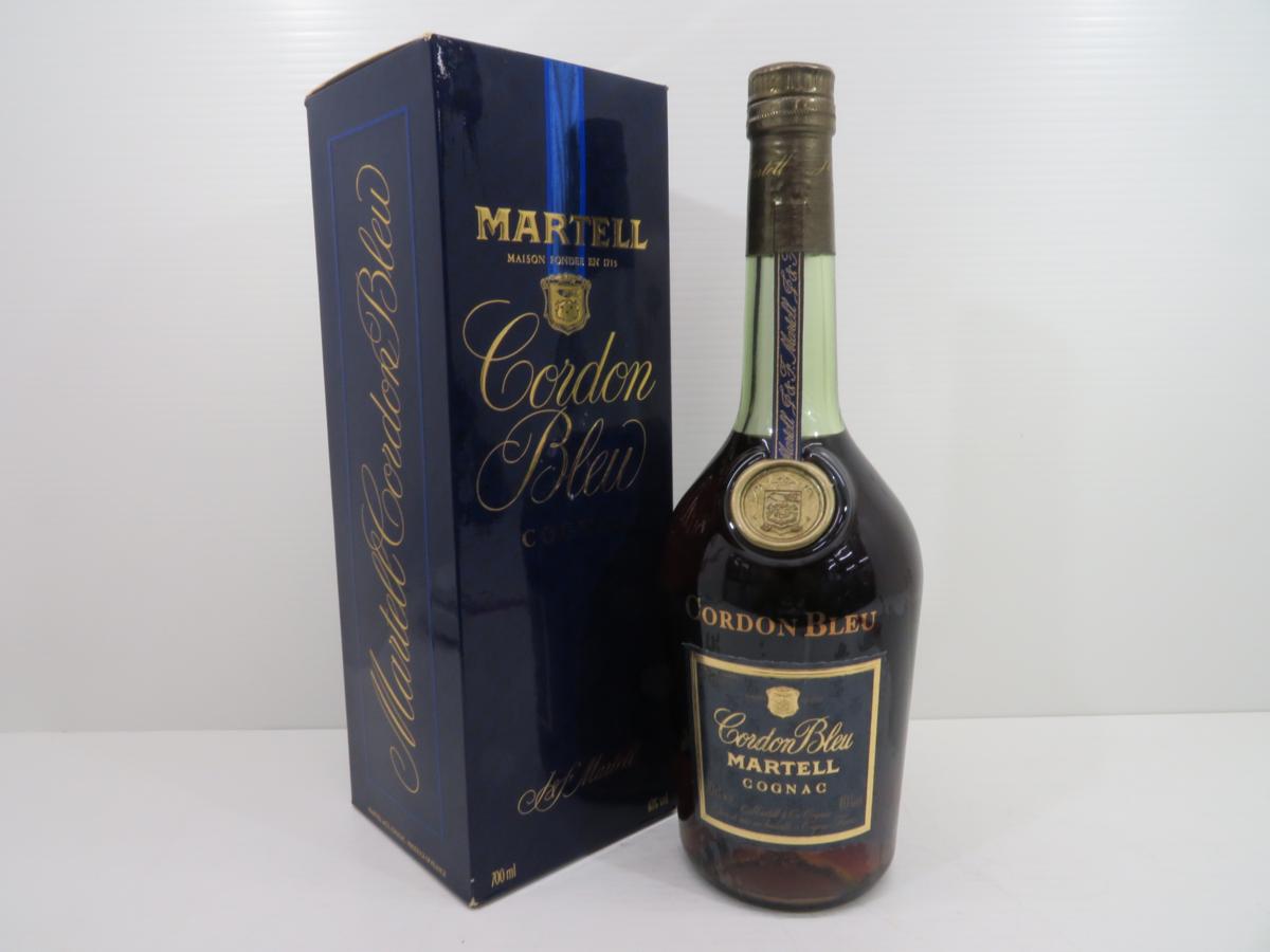 ◆希少◆マーテル コルドンブルー グリーンボトル 700ml 未開栓 古酒◇MARTELL/マーテル コルドンブルー グリーンボトル コニャック 箱