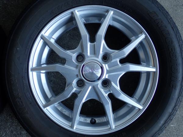 KL727【送料無料155/65R13】トッポ/ライフ/モコ/オッティ/ザッツなどへ