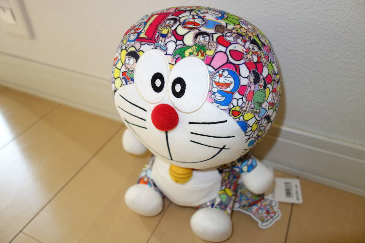  村上隆&times;ドラえもん ぬいぐるみ UNIQLO ユニクロ(ドラえもん)｜売買されたオークション情報、yahooの商品情報をアーカイブ公開 - オークファン ドラえもん