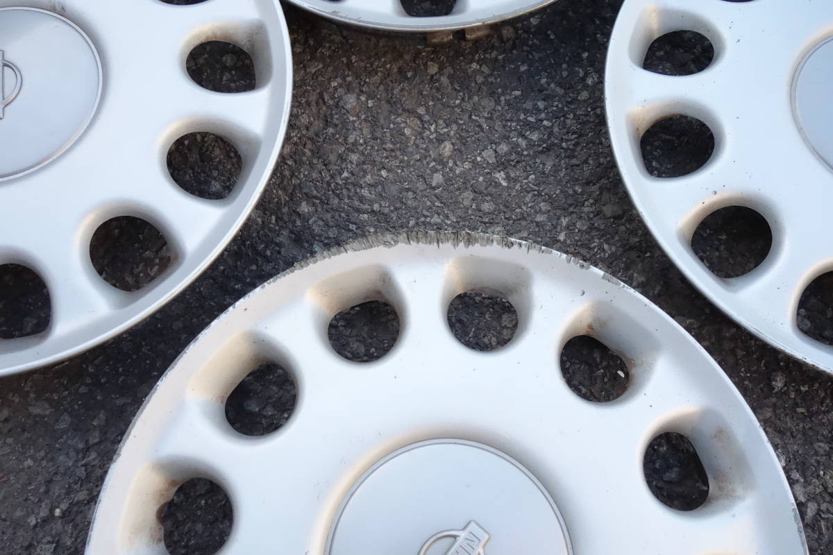 日産 ラシーン RASHEEN 純正ホイールキャップ 3枚セット タイプII 背面 