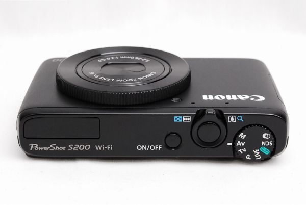 極上美品 Canon キャノン Powershot S200 Wi-Fi搭載 購入日2018 5/4
