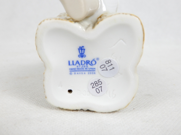 中古 LLADRO リアドロ 01008285 Mi amigo gordinflon Pigtails