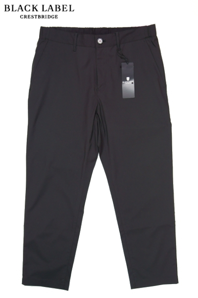 定番，2025 春夏 定価2万 BLACK LABEL CRESTBRIDGE ストレッチ テーパード イージーパンツ 79 M 黒 ブラックレーベル クレストブリッジ(ボトムス)｜売買されたオークション情報、yahooの商品情報をアーカイブ公 男性用