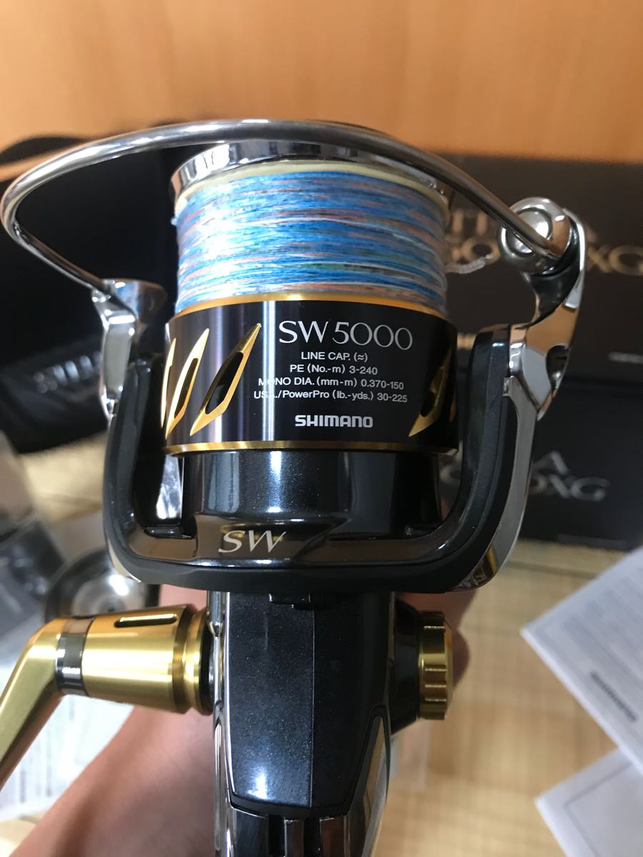 シマノ 【美品】STELLA SW 5000XG SHIMANO 現行ステラ 夢屋5000s