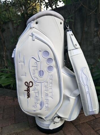 激レア　Scotty Cameron 限定 スタッフバック　キャディーバッグ　白 新品 Scotty Cameron スコッティキャメロン ホワイト 限定 キャディ