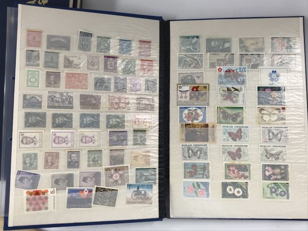 D011-jA354 海外切手 5冊セット バラ 未使用多数 大量セット 現状品 ④