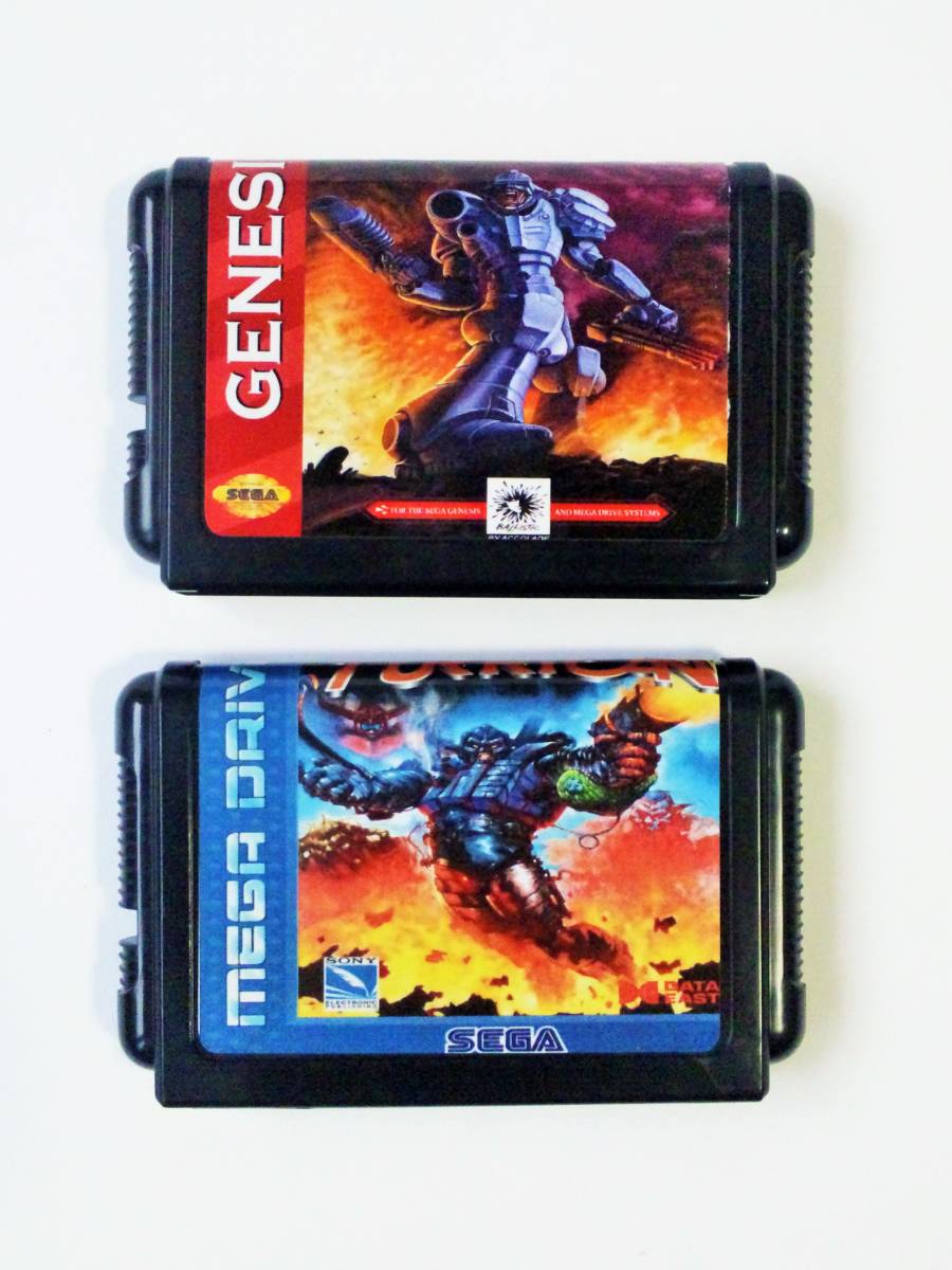 Turrican タリカン genesis 海外メガドライブ TURRICAN - the on