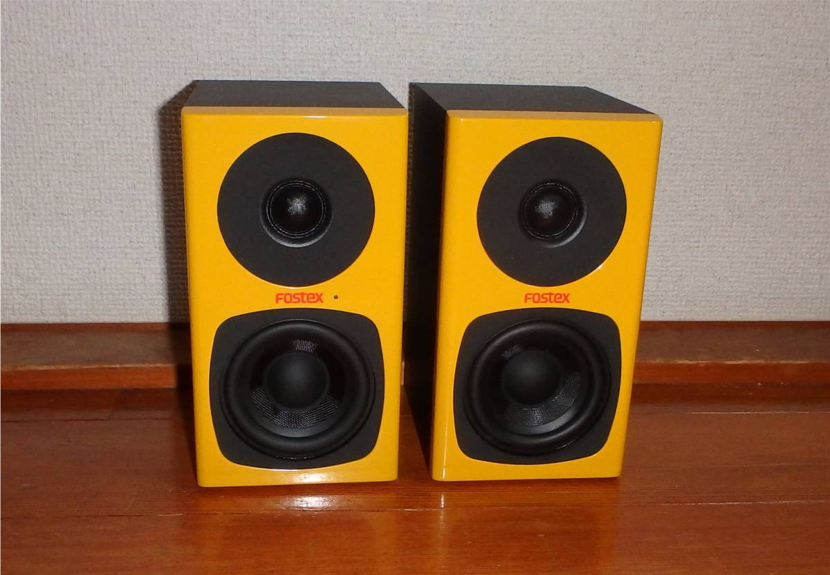 大人気，正規品 FOSTEX PA-3 マスタードイエロー MUSTARD YELLOW フォステクス パーソナル アクティブスピーカー システム(FOSTEX)｜売買されたオークション情報、yahooの商品情報をアーカイブ公開 - オークファン FOSTEX