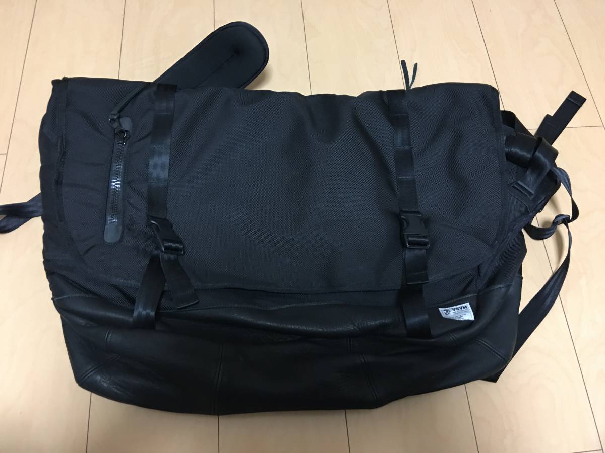 VISVIM メッセンジャーバッグ 28l ブラック hexagon VISVIM