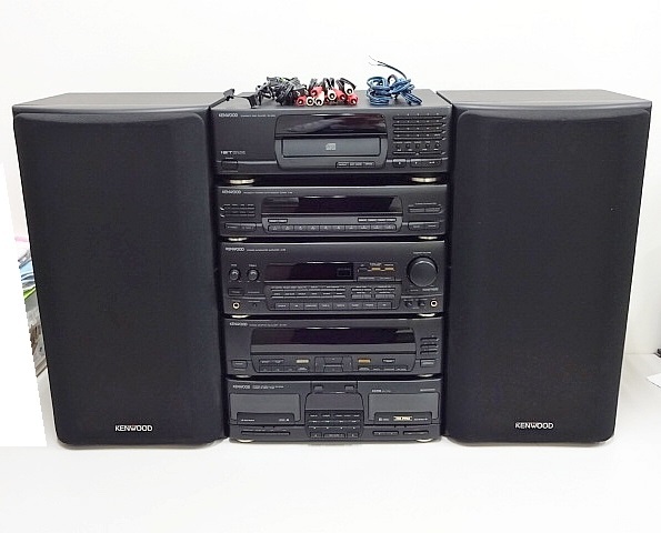 5▽KENWOOD/ケンウッド システムコンポ ROXY L5（T-85+A-85+GE-850+X-85+DP-950+S-9M）
