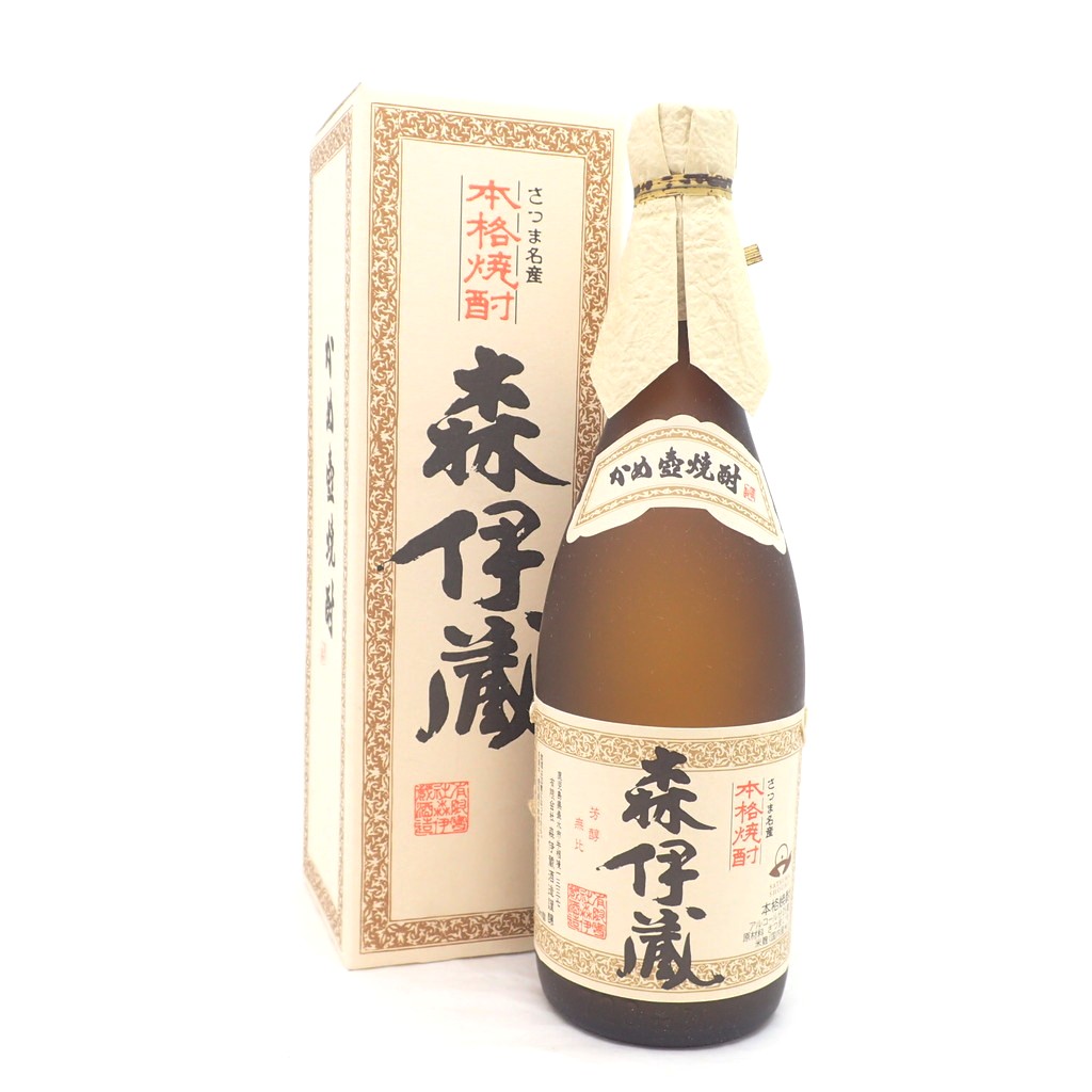 未開栓☆森伊蔵 かめ壺焼酎 本格焼酎 JAL限定 720ml 箱付 12
