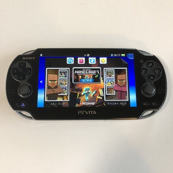 PS PCH-1000 Vita ブラック 本体 VITA マインクラフト セット SONY 