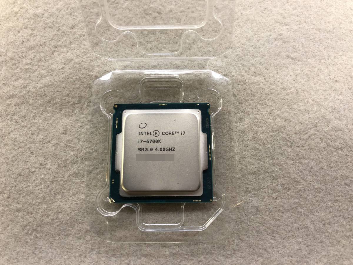 中古　Intel Core i7 6700k