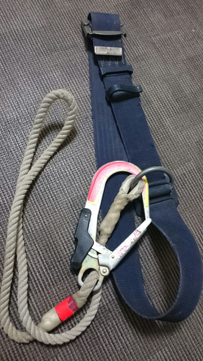 ☆安全帯セット・二丁掛・高所作業・足場・鉄骨・中古☆ 安全帯 【公式