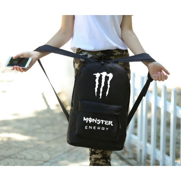 モンスターエナジーロゴ入り 蛍光リュック 新品未使用(リュックサック