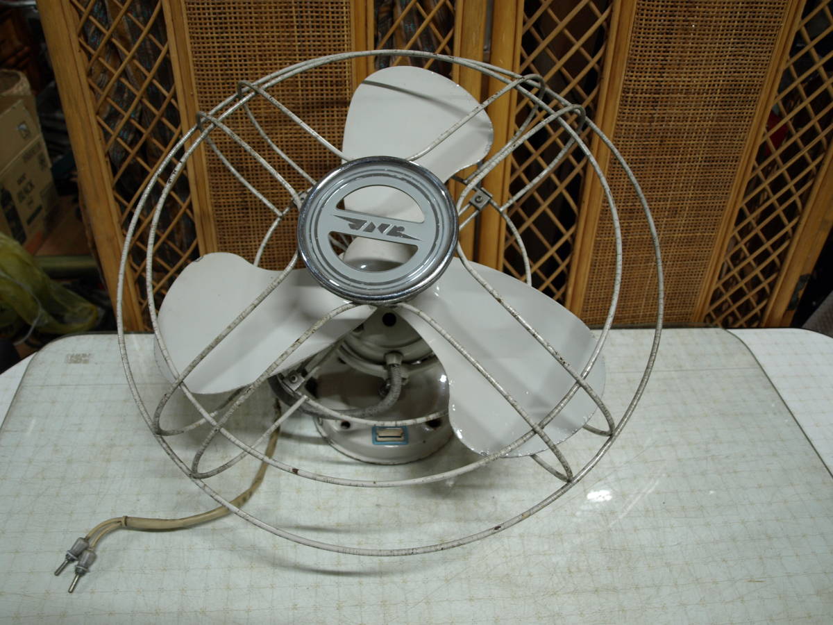 昭和レトロ！国鉄 JNR 天井扇風機 S37年製 川崎電機製 動作OK！ Yahoo