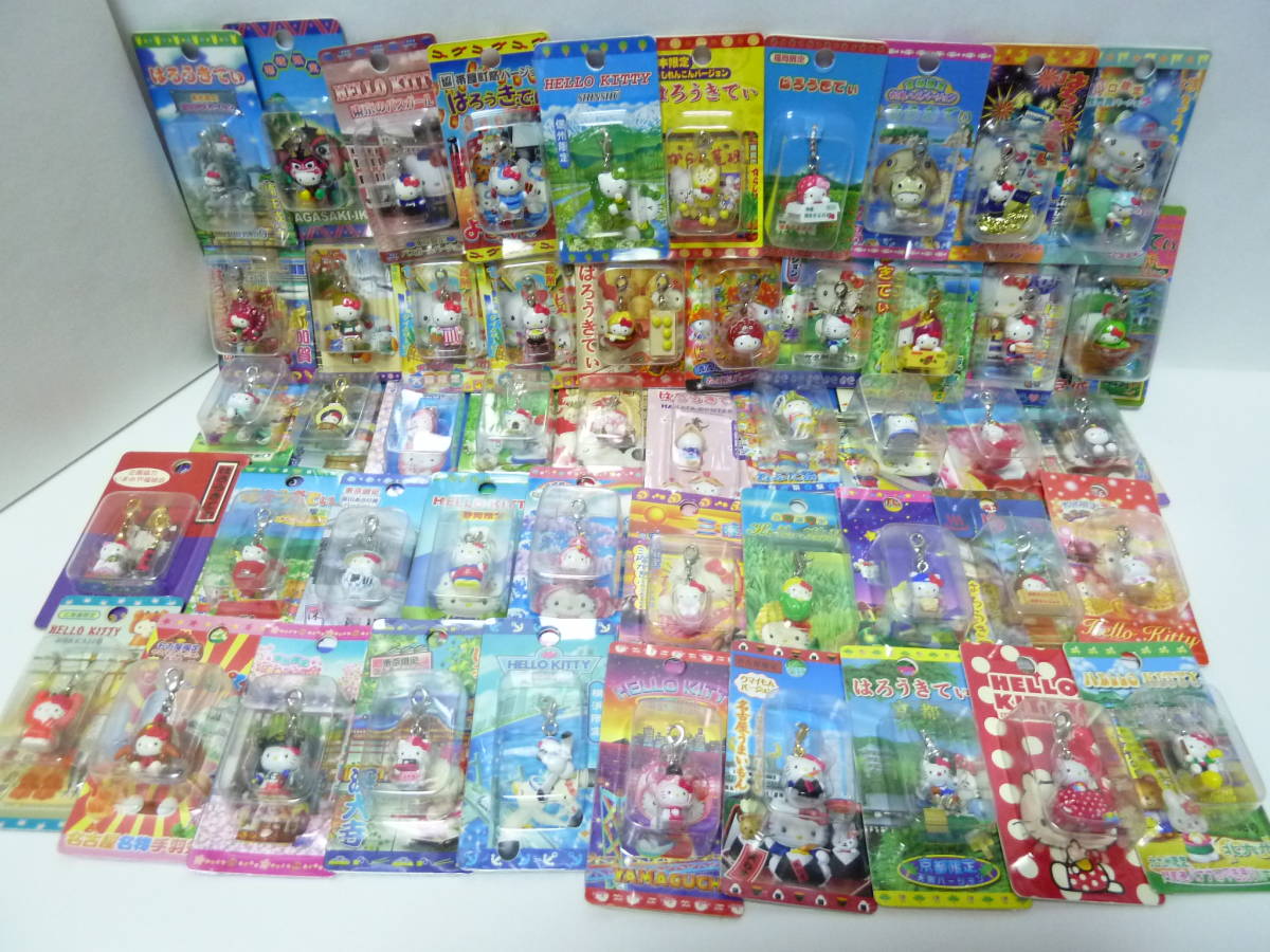 キティ ご当地 ファスナーマスコット 100個セット ご当地キティ 