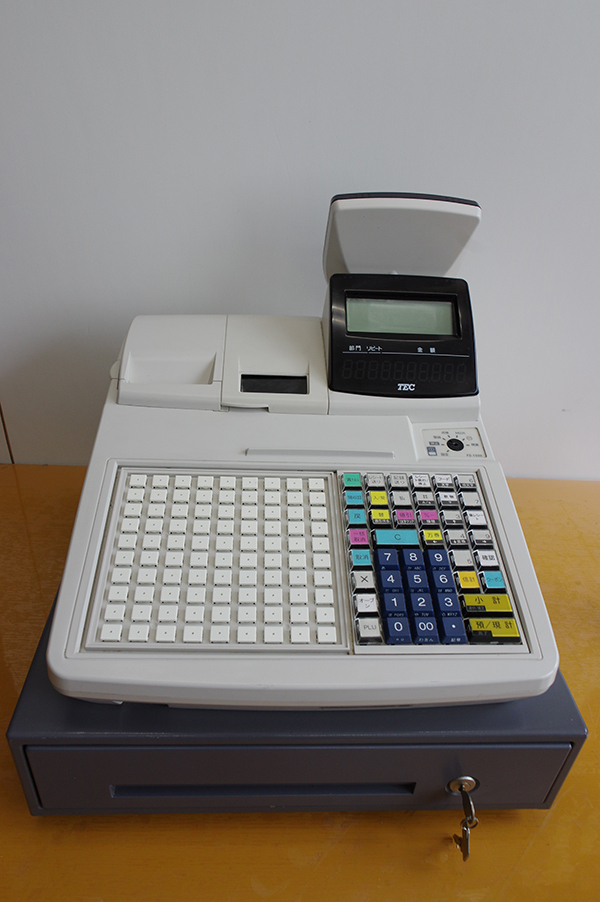 中古□TEC 電子レジスター FS-1550 テック 東芝 RAMクリア済み、起動OK