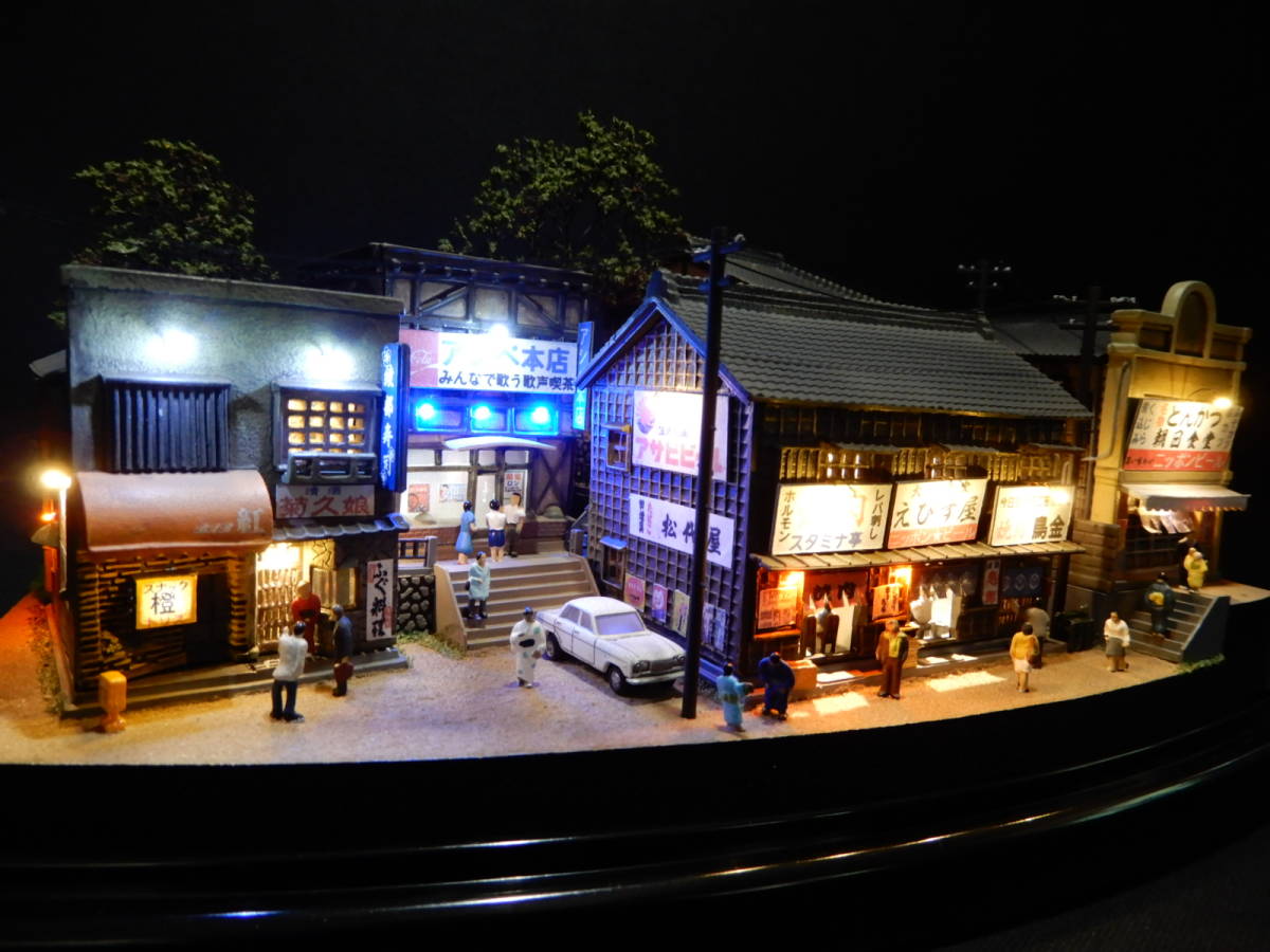 1/150 ジオラマ 『昭和の街並み』 下町の風景/歌声喫茶アシベ 【公式通販】