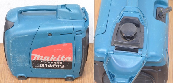 MAKITAマキタ インバーター発電機 G140IS★防音★発電良好★軽量 60 MAKITAマキタ インバーター発電機 G140IS☆防音☆発電良好☆軽量 60