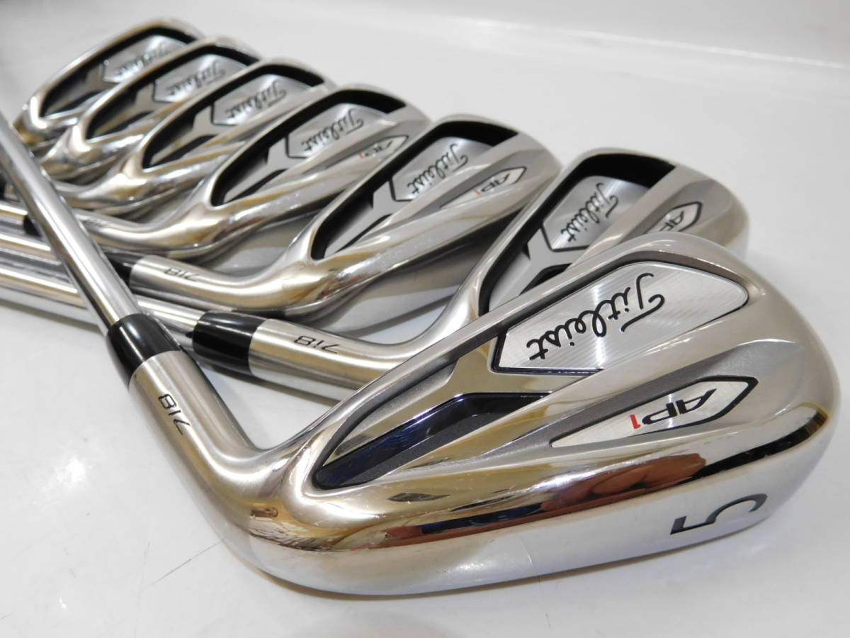 ◆最高の易しさ！人気の7本SET◆タイトリスト AP1 718 ・ 5-PW・48° 7本組◆NS PRO 950GH(S)