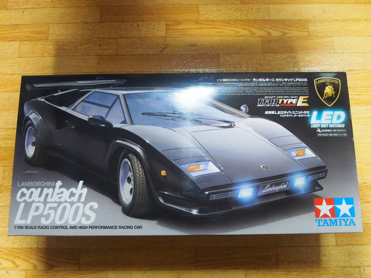 タミヤ 1⁄10 RC ランボールギーニ カウンタック LP500 ( 新品 ) 1⁄10