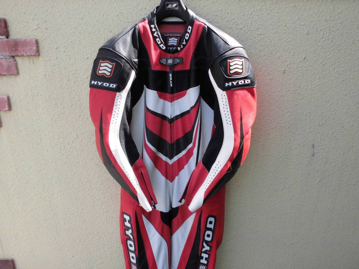 ALDANA HYODレーシングレザースーツ レザー CHAIN×HRCコラボ企画 
