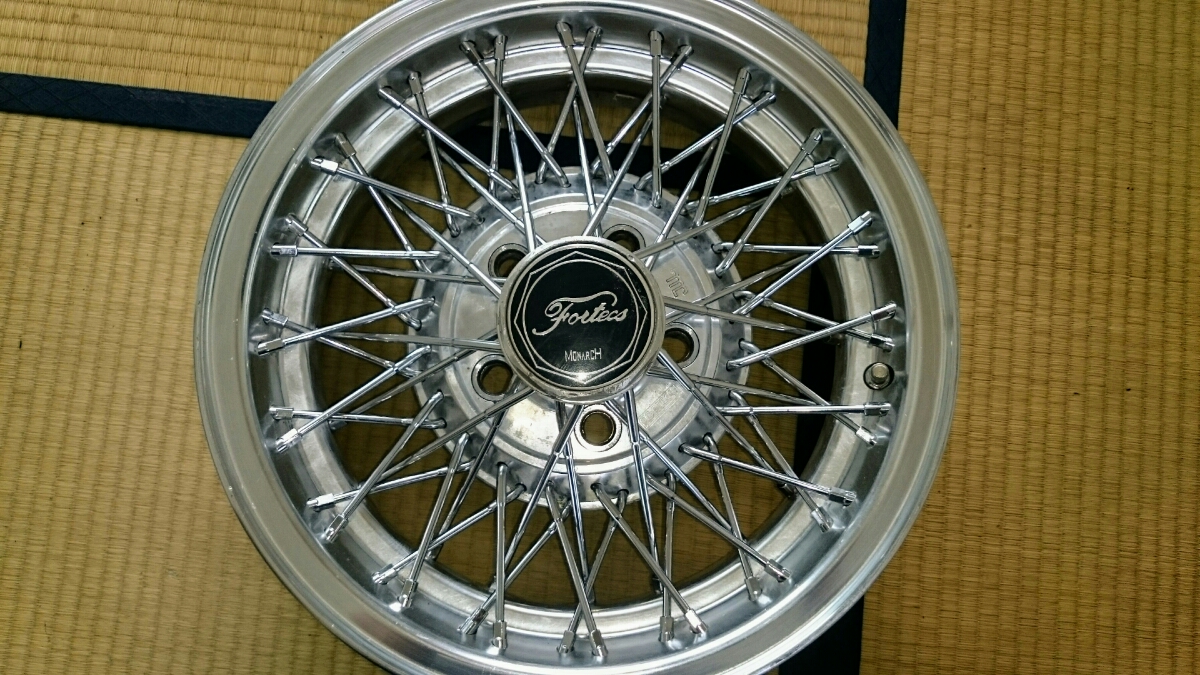ワイヤーホイール フォルテクス モナーク 5穴 15インチ 検 旧車