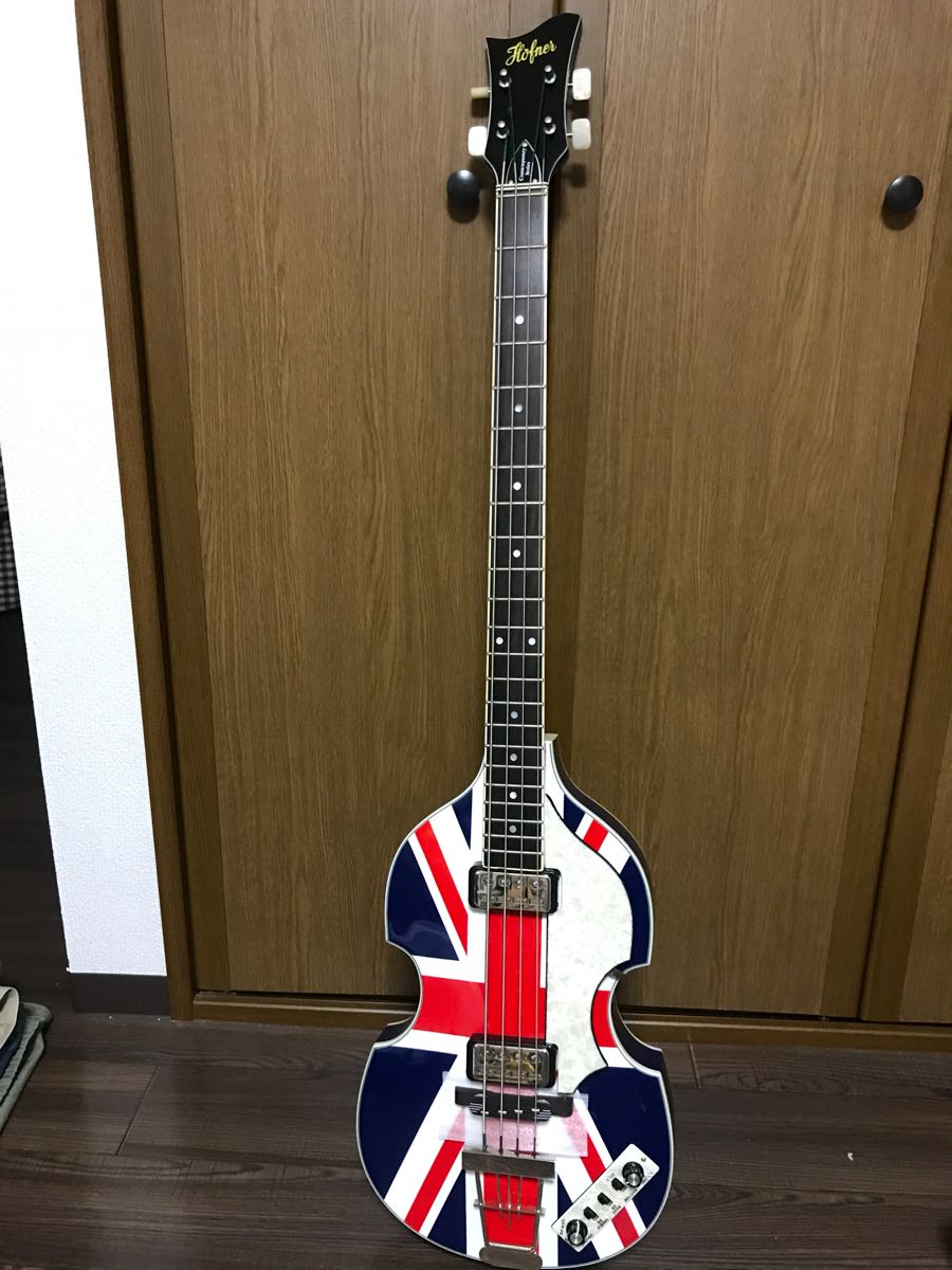 ☆Hofner/ヘフナー HCT-500/1 Union Flag バイオリンベース エレキ 