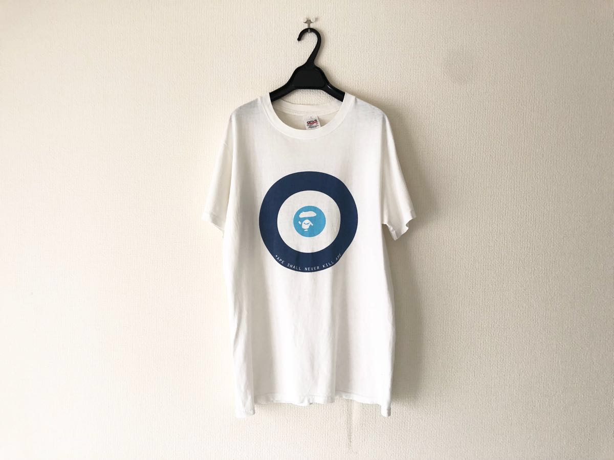 レア】90s 初期 A Bathing Ape アベイシングエイプ ベイプ ロゴ T 