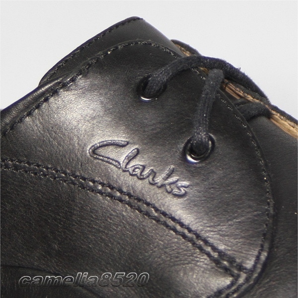 クラークス Clarks レザー AIR カジュアル 黒 コンフォート ACTIVE